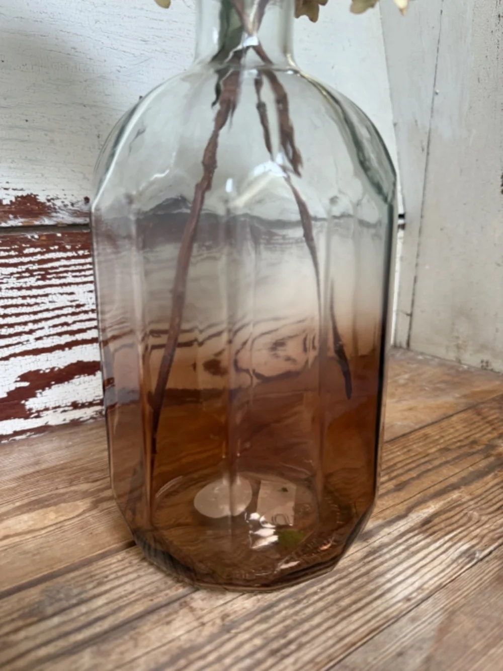 NWT Anthropologie  Gradient  Glass Vase